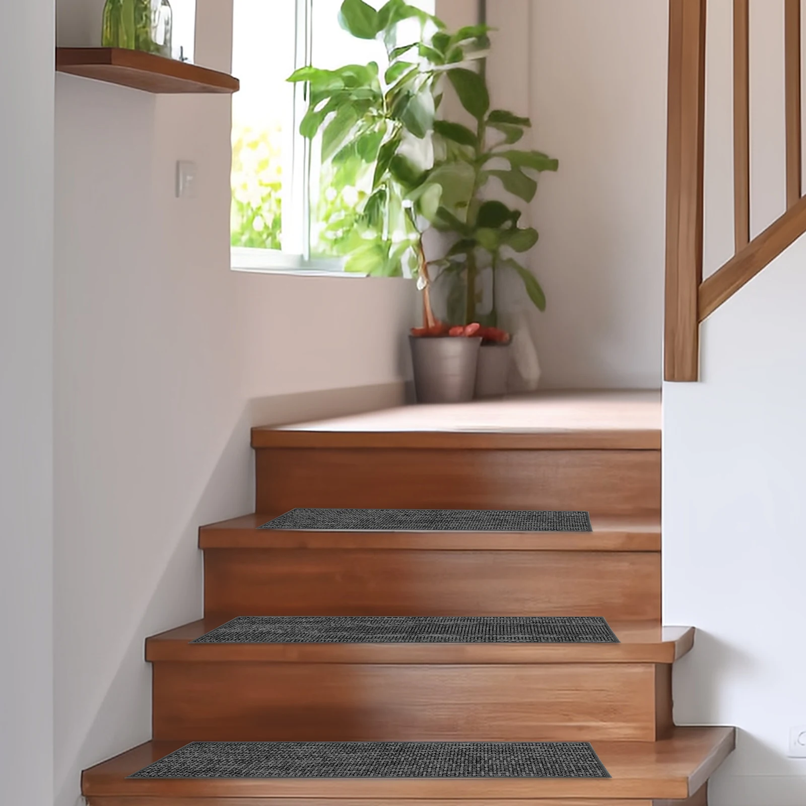 

5 Pcs Anti-slip Stair Step Mat Non S Carpet Treads for Wooden Steps Non-slip