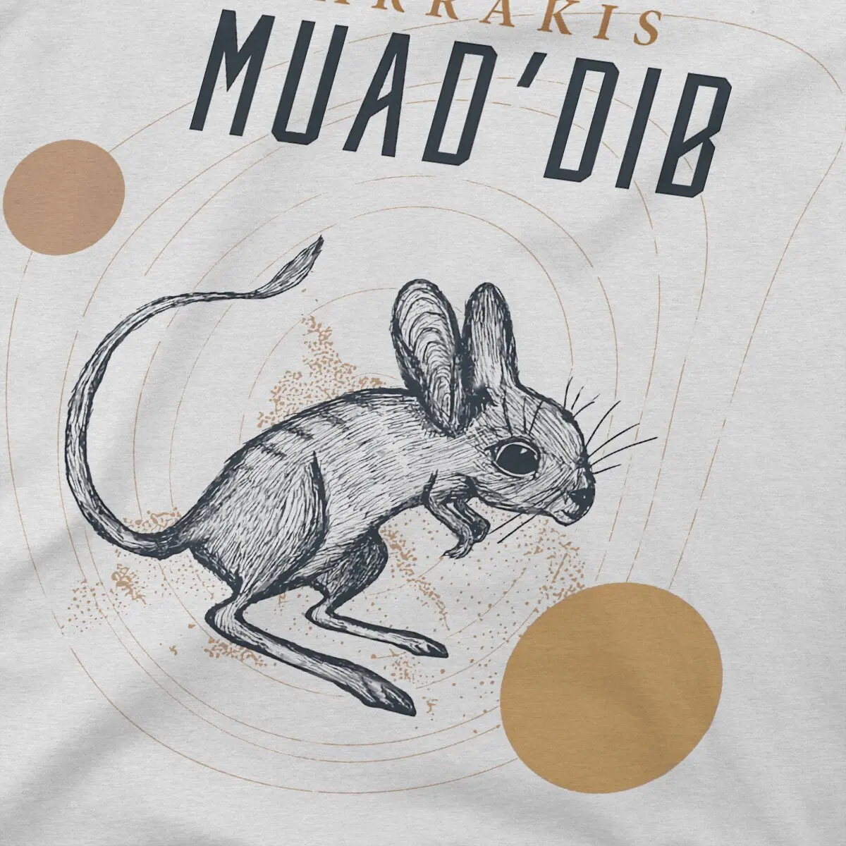 Muad Dib Casual Polyester TShirt Dune Adventure Movie Style Tops Leisure T Shirt Men Short Sleeve