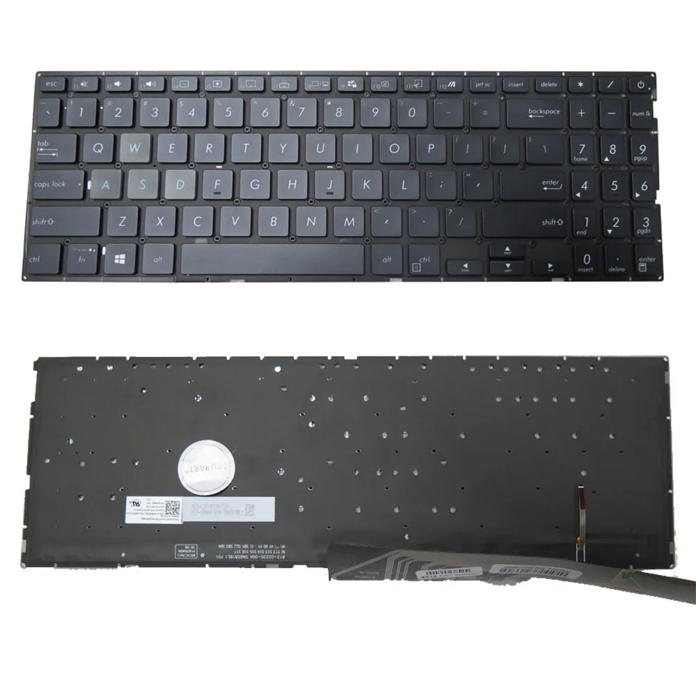 

Laptop Keyboard For ASUS X571 X571GT X571L X571LH X571LI SN6581BL SG-A0020-XUA AEXKTU02010 With Backlit United States US Black