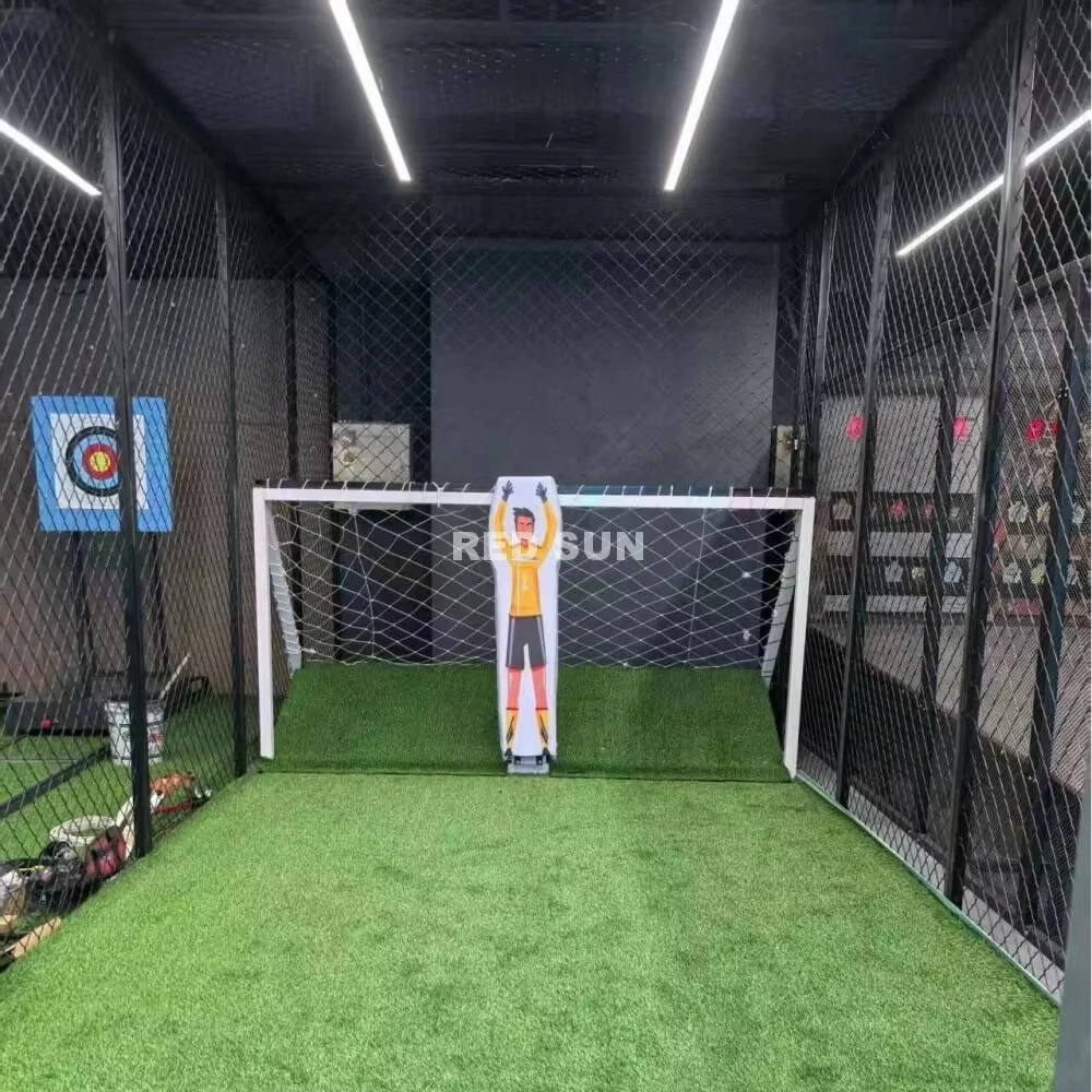 Cheap Modern Football Field Simulation Simulator Indoor Football Robot Keeper