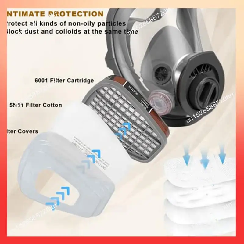 

Полнолицевой противогаз ABNR, противогазы для выживания, ядерные с фильтром 40 мм, многоразовая респираторная маска