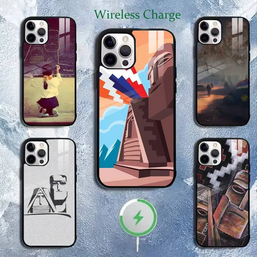 

Armenian D-Dedo Babo A-Artsakh Phone Case For iPhone 17,16,15,14,13,12,11Plus,Pro,Max for Magnetic Wireless Charging