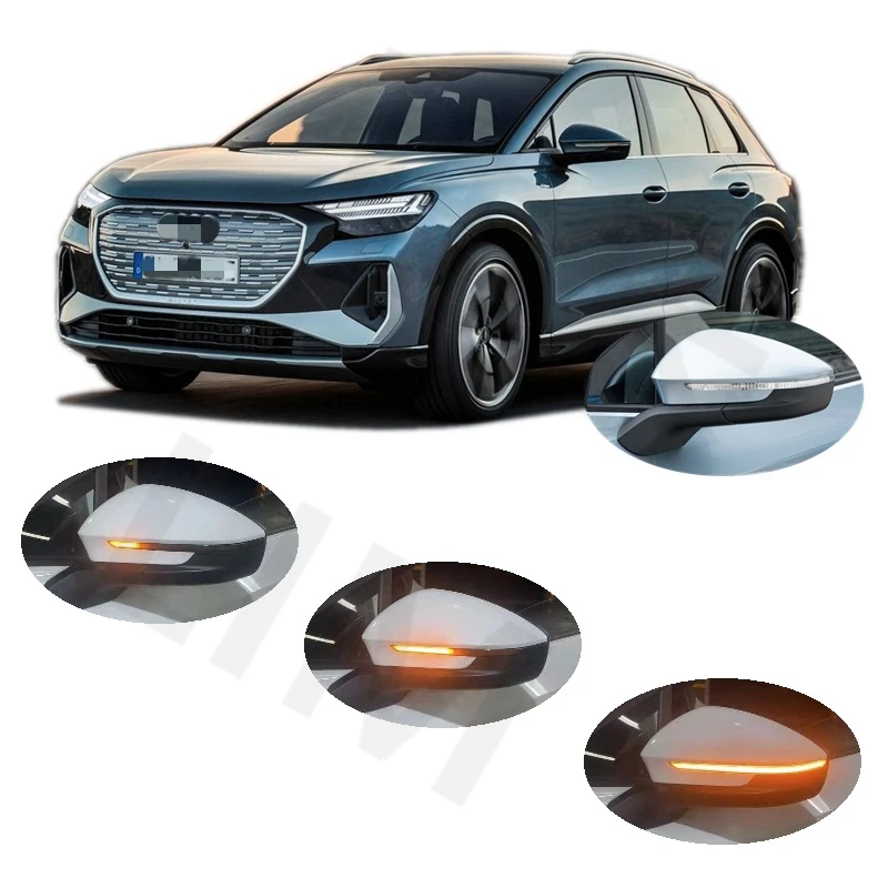 for Audi Q4 e-tron etron 2020 2021 2022 2023 Dynamic LED Indicator Mirror Sequential Turn Light Signal Lamp