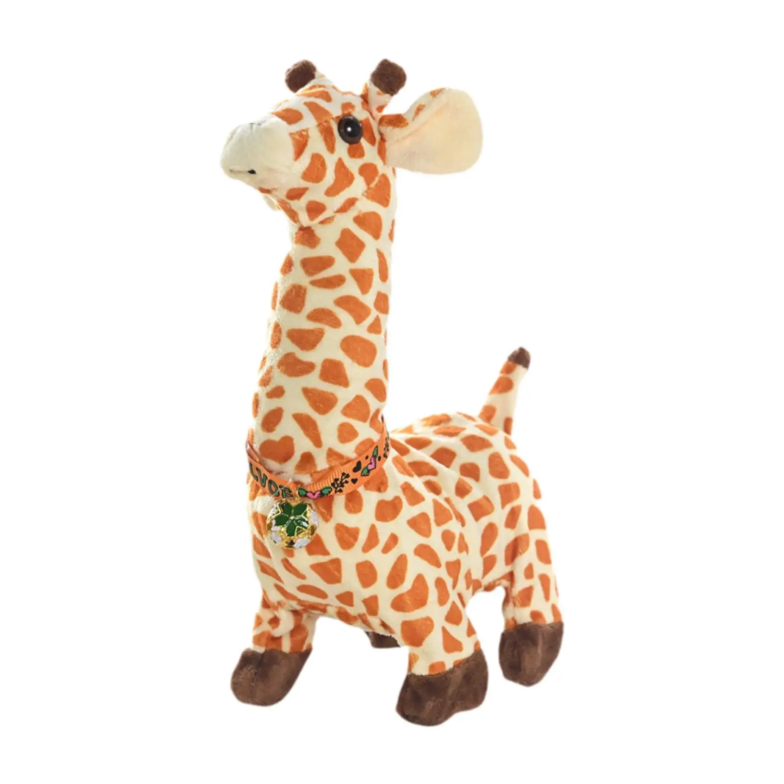 Girafa brinquedo decoração para casa girafa animal de pelúcia para presentes crianças