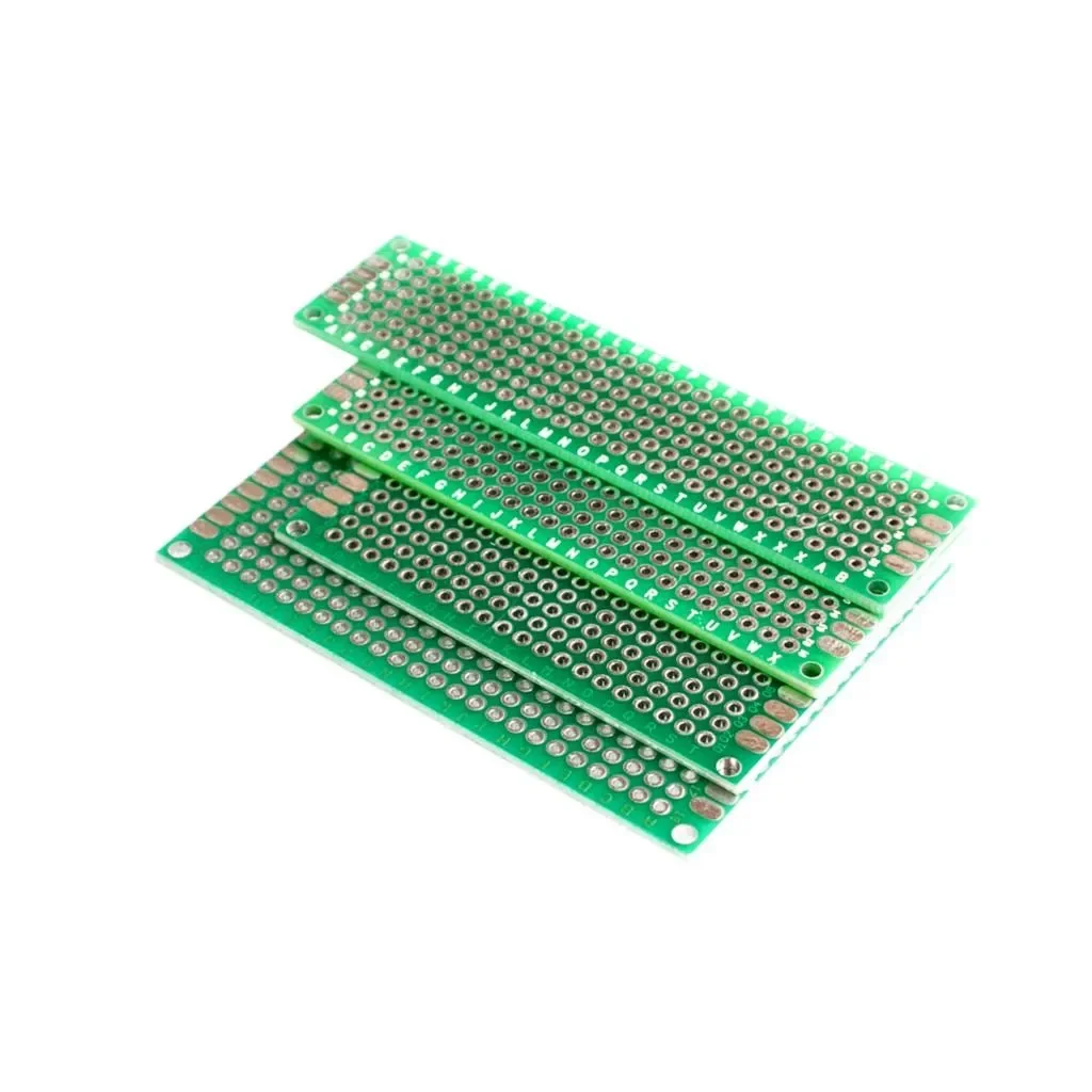 4pcs 5x7 4x6 3x7 2x8 cm double Side Copper prototype pcb Universal Board