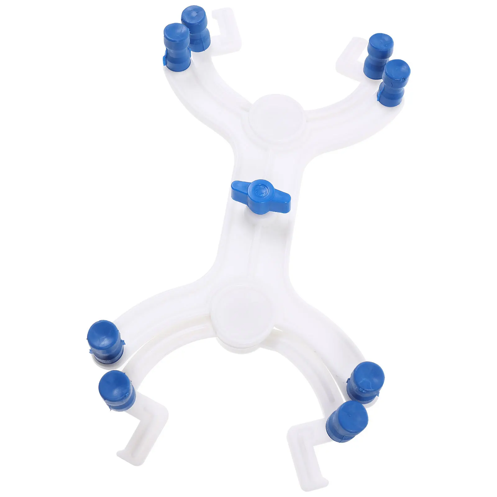 كليب مزدوج الربيع تحميل السيليكون السيطرة مختبر المعايرة المشبك البلاستيك الفراشات نمط حامل السحاحة التدريس