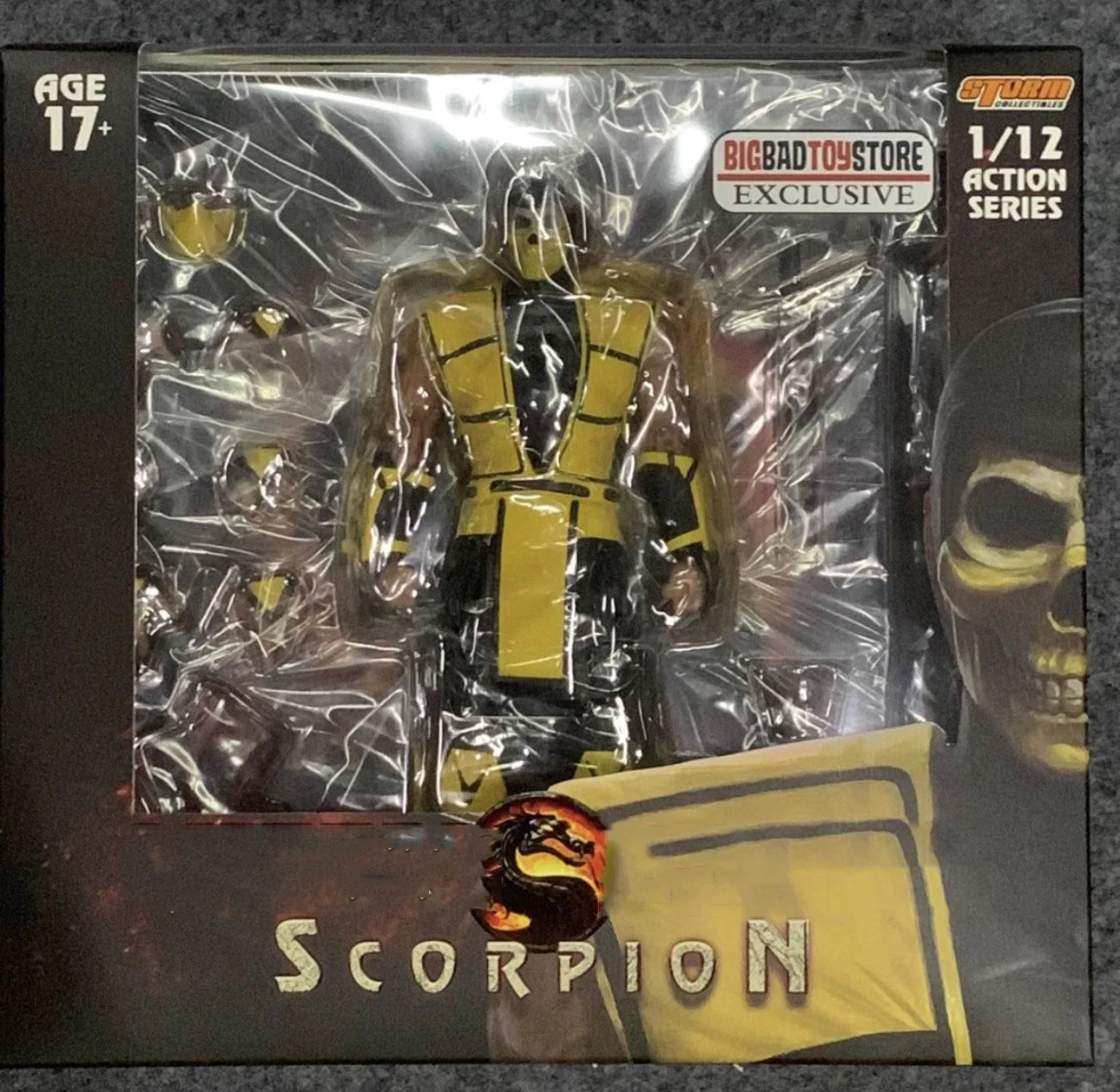 Original Genuine Storm Toys 1/12 Soldier Scorpion Golden Mask Edition Full Set 6'' Action Figure Model Toy In Stock