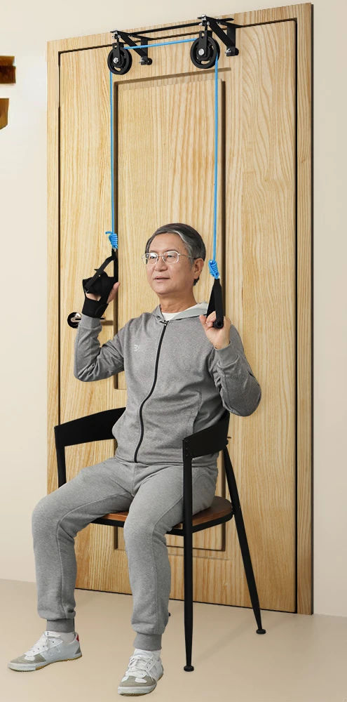 

Stretching equipment, pulleys, rings, rehabilitators