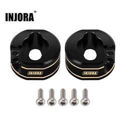 INJORA 14g/pcs Brass Rear Axle Counterweights for 1/18 RC Crawler TRX4M (4M-30)