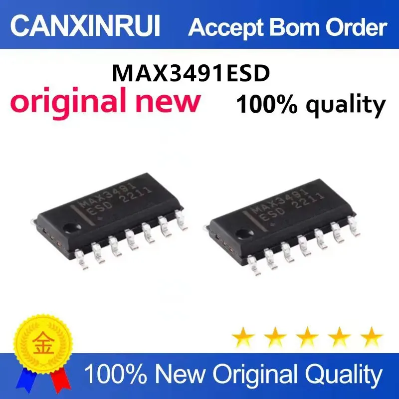 

Original New 100% quality MAX3491 MAX3491ESD SOP14 Integrated circuit IC chip