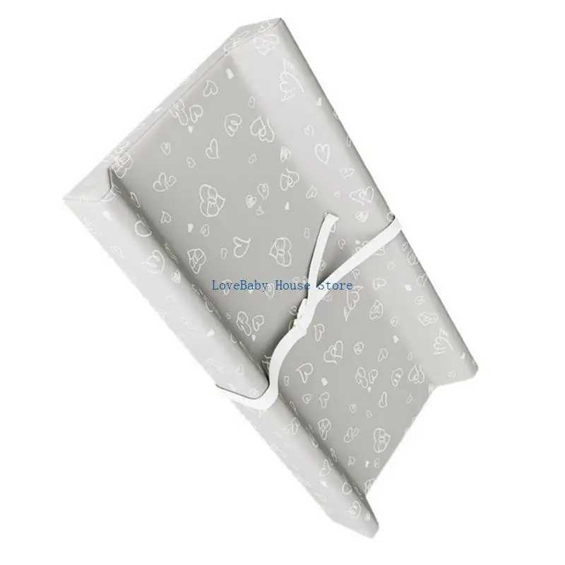 

BX0D Cartoon Print Baby Diaper Changing Pad Nonslip Water Resist Nappy Changing Cushion Mat for Toddler Reusable and Soft