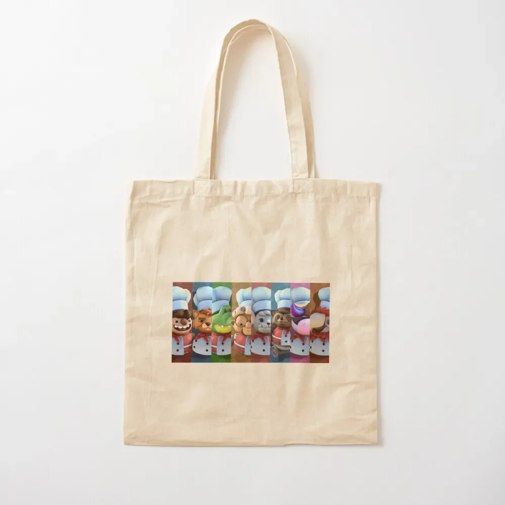 

Overcooked Cooking Video Game Tote Bag Shopper Women's beach bags tote bag custom tote bags cloth