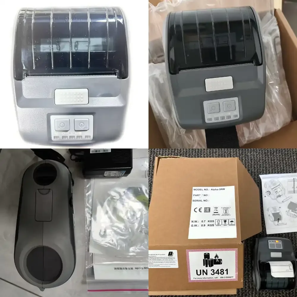 

Brand New Original Optical TSC-30W Portable Thermal Barcode Printer for TSC Label Printers Compatible with Shipping Labels