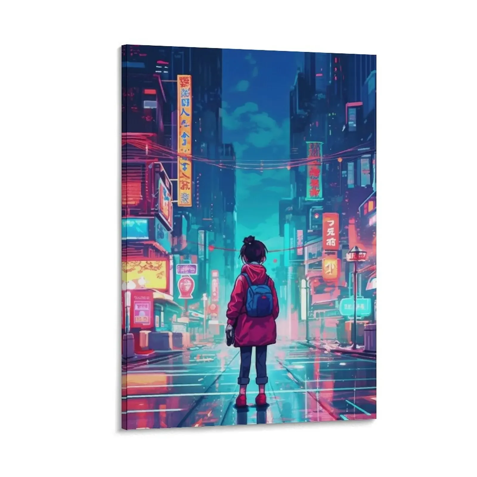 

Digital Art Anime Style Background Canvas Painting aesthetic room decoration wall art canvas painting wall decor