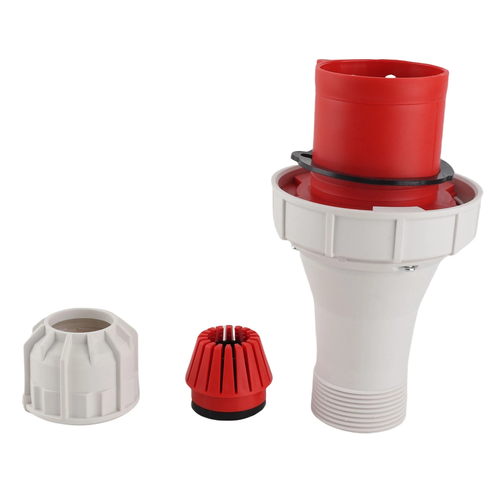 産業用ソケット-cee-航空コネクタ-ip67-防水-5pin-63a-220‑415v-赤色-屋外用