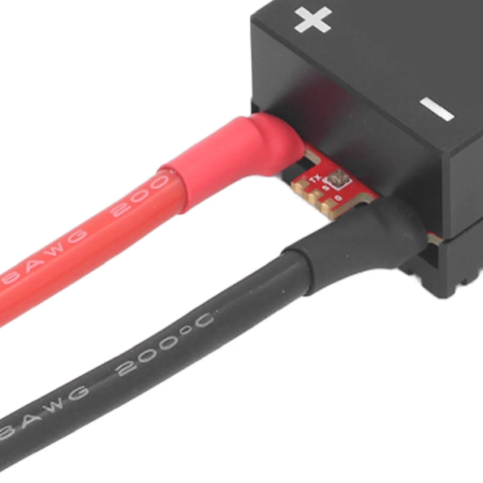 فرش ESC 200A 5 ‐ 12S بطارية تعمل بالطاقة RC محرك السيارة الكهربائية سرعة تحكم 128 كيلو هرتز PWM DC18V ‐ 50.4 فولت فرش ESC