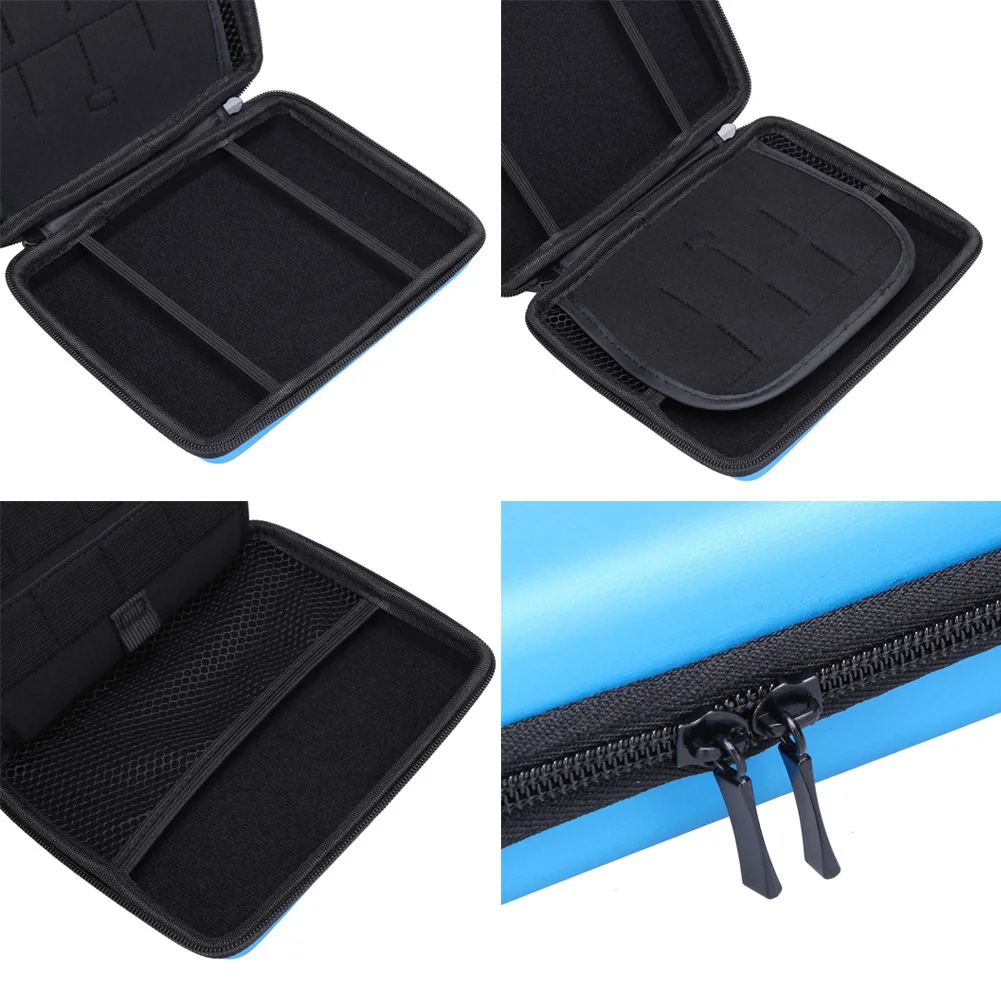 حامل حماية حافظة بسحاب للتخزين ، إيفا صلبة ، 2DS