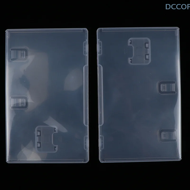 2Pcs For Switch NS Game Card Transparent Box Card Cartridge Holder Case Shell