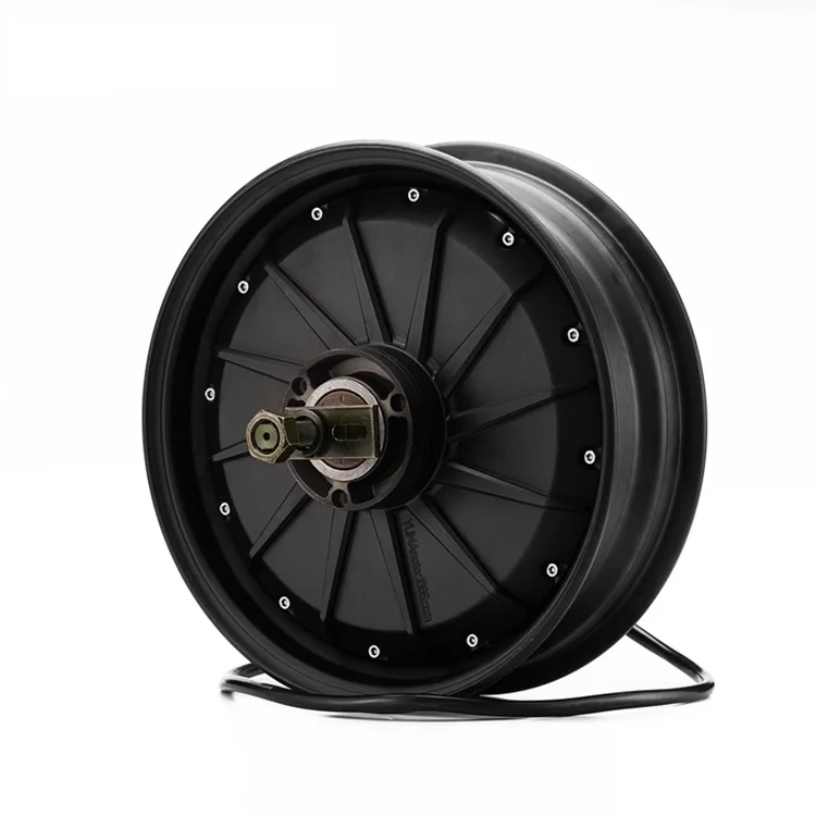 Electric Disc Brake Hub Motor 60V 72V 12 Inch 3000W DC Brushless Wheel Motor for Electric Motorcycle