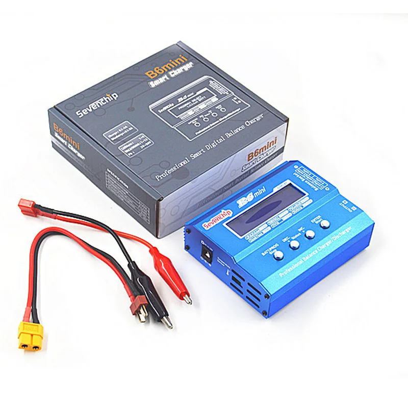 IMAX B6 mini Balance Charger Discharger with Adapter For RC Helicopter Re-peak NiMH NiCD LiHV NiCd PB Li-ion Battery Charger