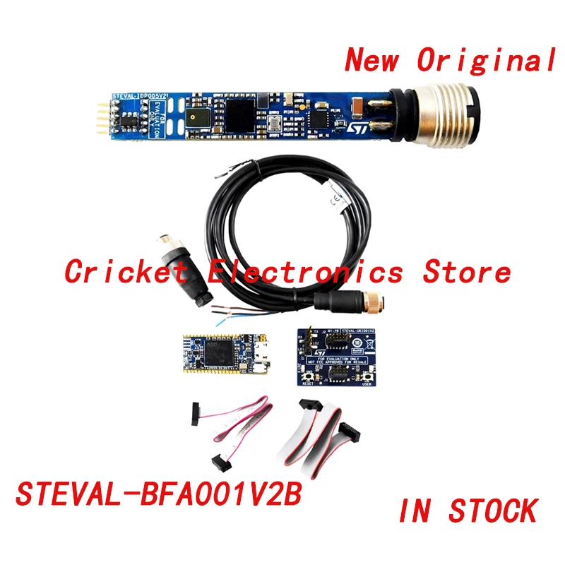 

STEVAL-BFA001V2B STM32F469 - Accelerometer, Gyroscope, Humidity, Pressure, Sound, Temperature Sensor Evaluation Board