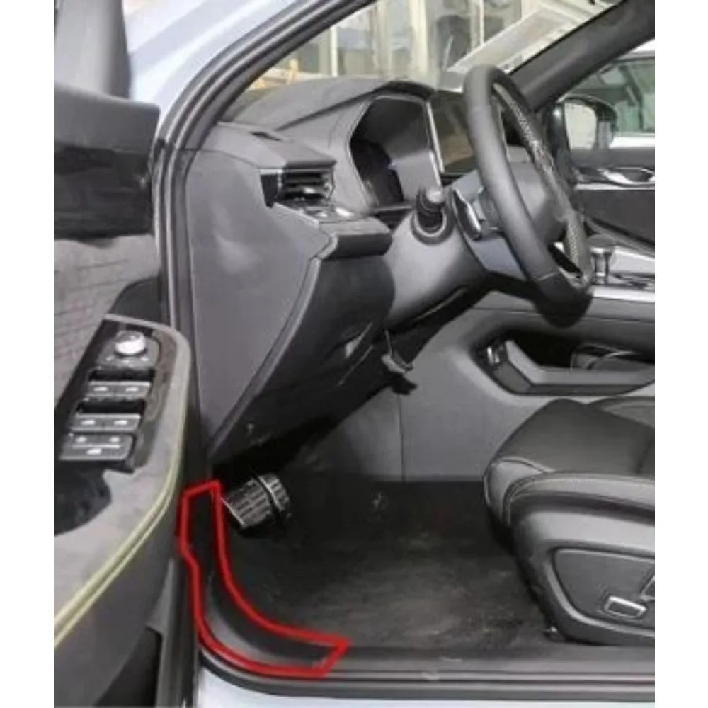 For Geely Preface 2020 2021 2022 2023 Car Door Sill Trim Panel Interior Welcome Step Scuff Plate Protector Front Left Right