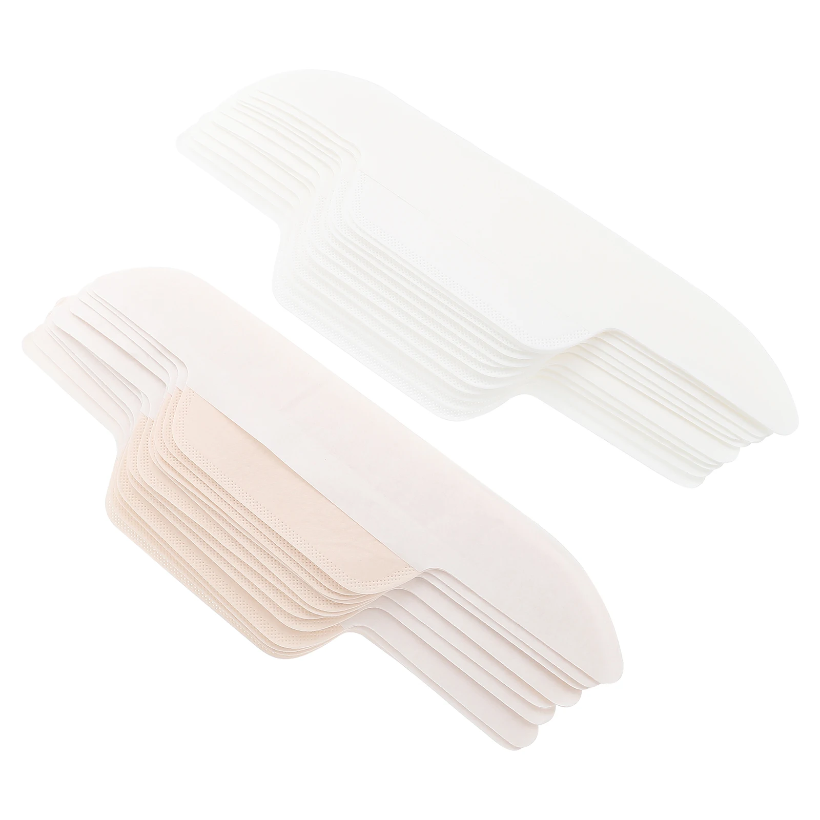 24 szt. Wkładki do kołnierzyków koszul, niewidoczne, jednorazowe, wodoodporne, chroniące przed plamami, dopasowane, wygodne na rozmowy kwalifikacyjne.