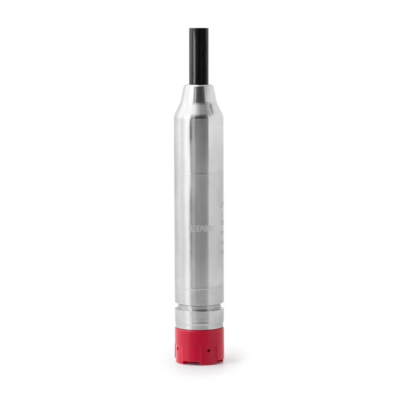 LEFOO LFT3019 Small-Diameter Stainless Steel Level Transmitter IP68 Protection 0.25% Accuracy for Water Treatment Pressure