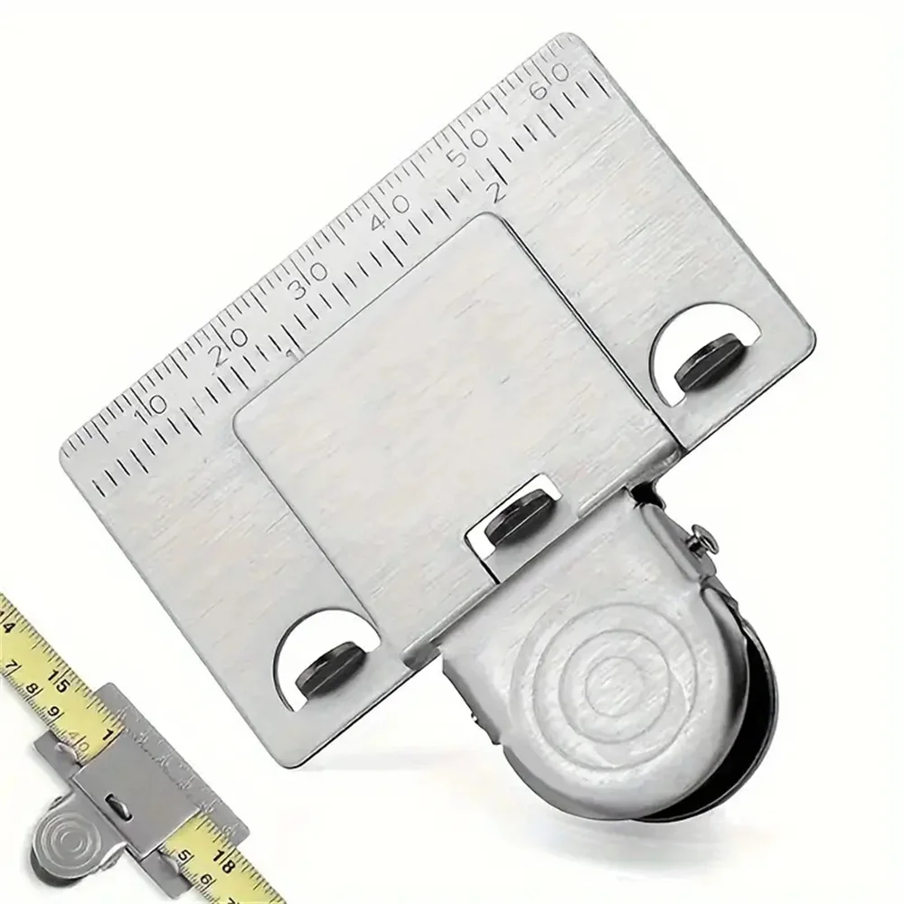 1pc Stainless Steel Measuring Tape Clip: Get Accurate Measurements Every Time!