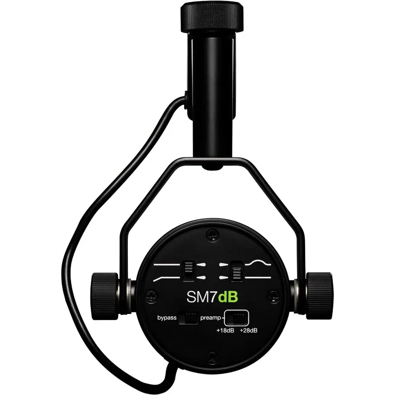 SM7dB microfone de voz dinâmica, built-in pré-amplificador para streaming, podcasting e gravação, preto Wide Range Frequência