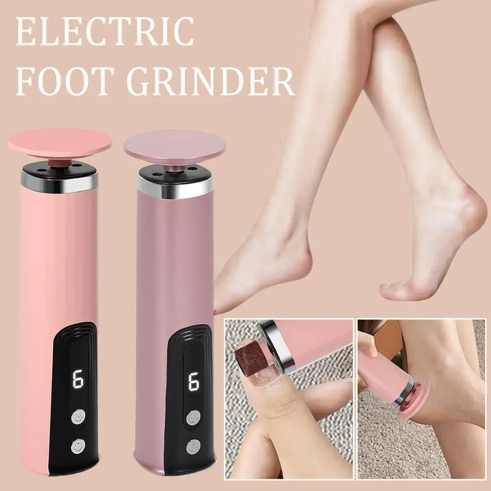 أدوات العناية الكهربائية متعددة الوظائف للقدم واليد، تلميع وناعم، أظافر لامعة، مبرد باديكير مزيل مسامير القدم الكهربائية