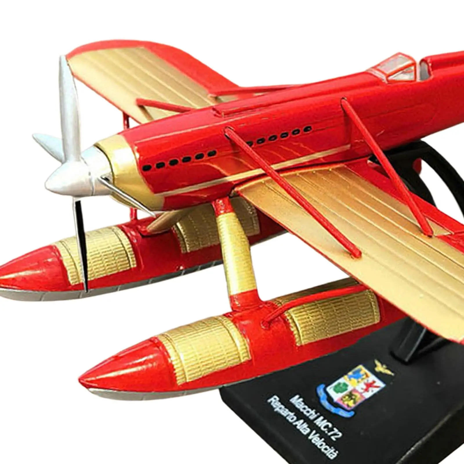 مجموعة عشاق الطائرات دييكاست لعام 1/72 هدية للرجال لعبة أطفال طائرة مائية #5