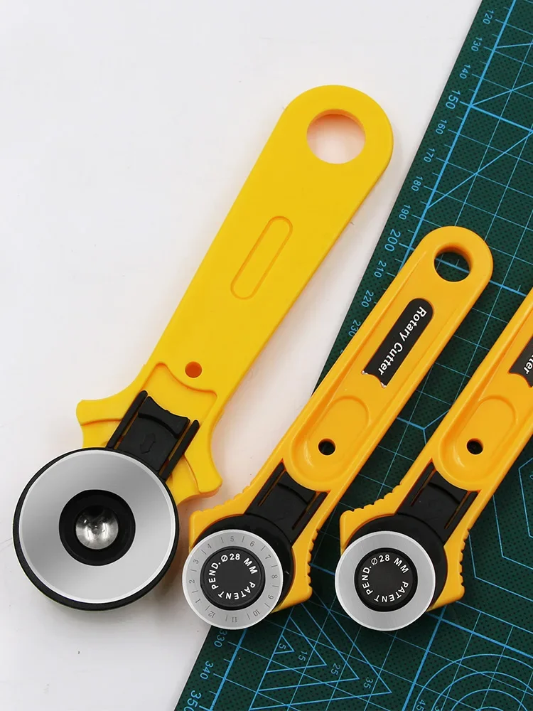 28/45mm Rotary Cutter Blades Sewing Rotary Fabric Cutter for Patchwork Leather Quilting Sewing Arts DIY Craft Cutting Tools