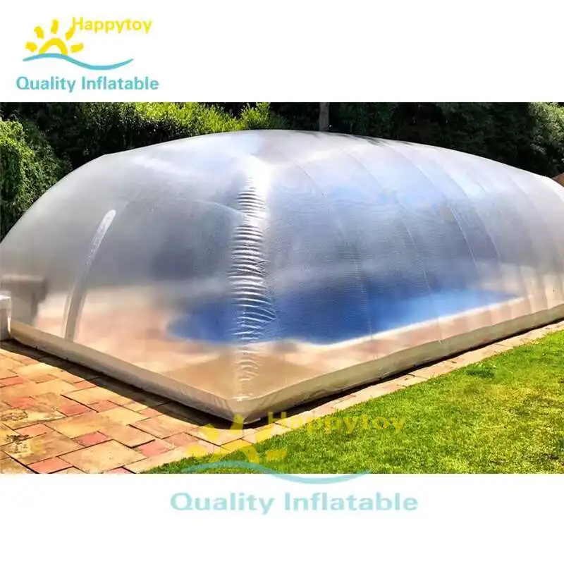 

Inflatable Transparent Swimming Pool Cover Tent Clear Inflatable Pool Dome Tents For Sale