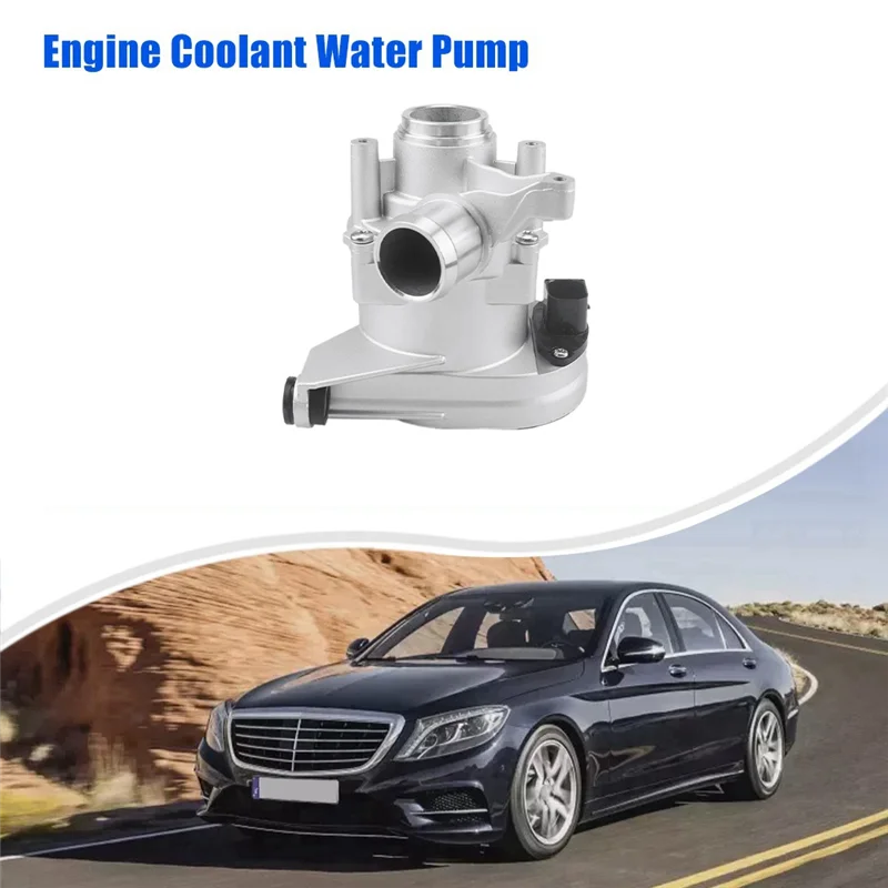 مضخة مياه تبريد محرك السيارة الفاخرة A2642000401 لأجزاء مرسيدس بنز C-E-Class CLS GLC 2642000401 #2