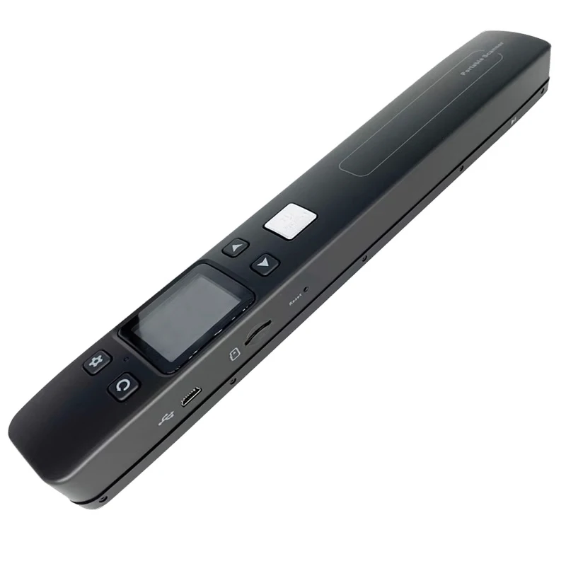 Portable Scanner 02A A4 HD Color LCD Screen With SD Card 16G 32G 1050 DPI CIS Scanning Document Photo Image Storage Format JPG/P