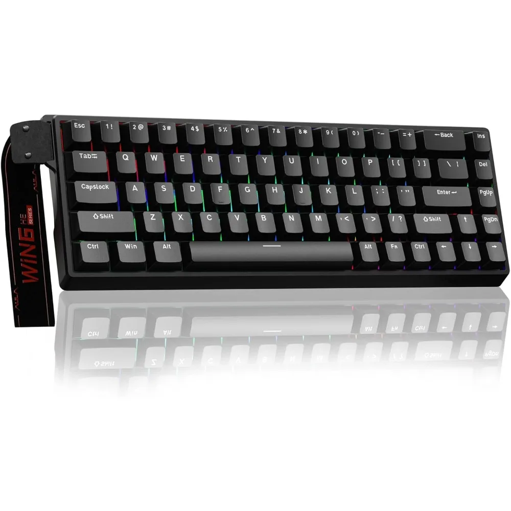 60% Mechanical Gaming Keyboard with Hall Effect Switch, Fast Trigger, 8000Hz Polling, RGB Backlit