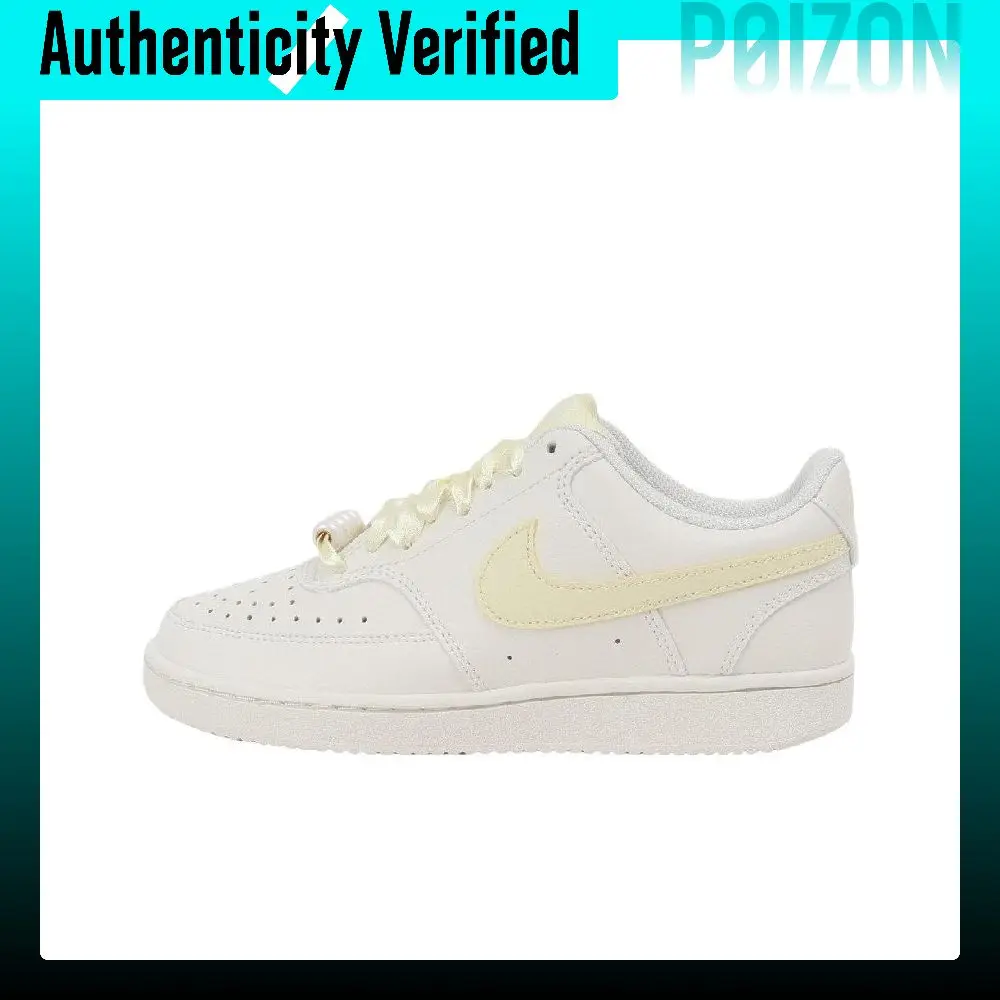 Nike Court Vision Skate Shoes Women's Low-top Ecru IB6652-103