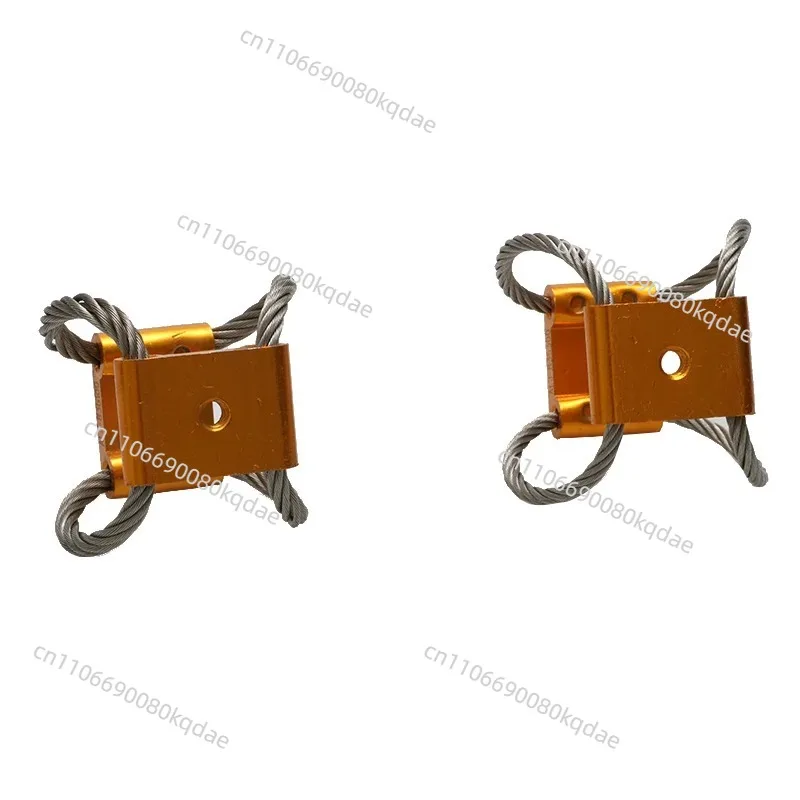 1‑Pc Mini Steel‑Cable Vibration‑Buffering Unit, Anti‑Shake Mount Hobby‑Project Shock‑Absorb Hardware Component