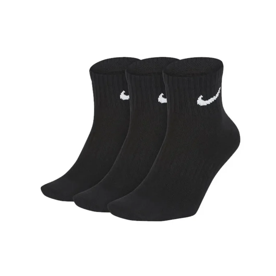 Nike EVERYDAY LTWT cheville 3PR chaussettes longues 3pr chaussettes d'entraînement à séchage rapide 3 paires automne/hiver confort mode