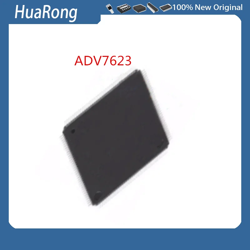 2PCS/LOT     ADV7623 BSTZ     ADV7623BSTZ    QFP144