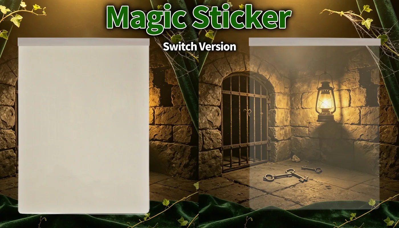 Mystery Studio Escape Room Spielmechaniken Requisiten, Elektronische Puzzles Hervorragende 1987 GY Magic Stickers Membranschalter-Version – Detail 1