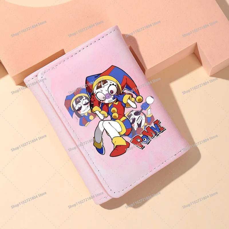 The Amazing Digital Circus Large Capacity Wallets for Women Anime Fashion Money Bag Portable Good-looking Credit Card Holder - view 5