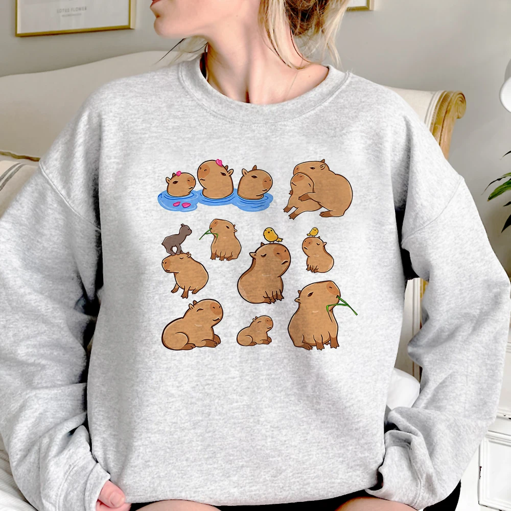 Capybara Kapibara hoodie comfortable comic elegant Japanese funny graphic teen sweatshirts youthful modern style funny Japanese