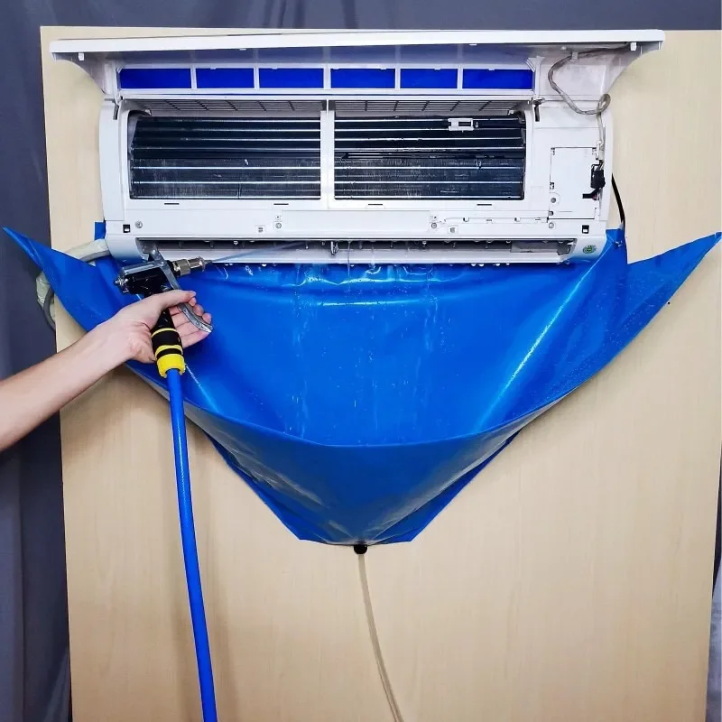 

Household Air Conditioning Water Cover Professional Cleaning Air Conditioning Water Bag Tool Set Cleaning Water Cover Duct fan