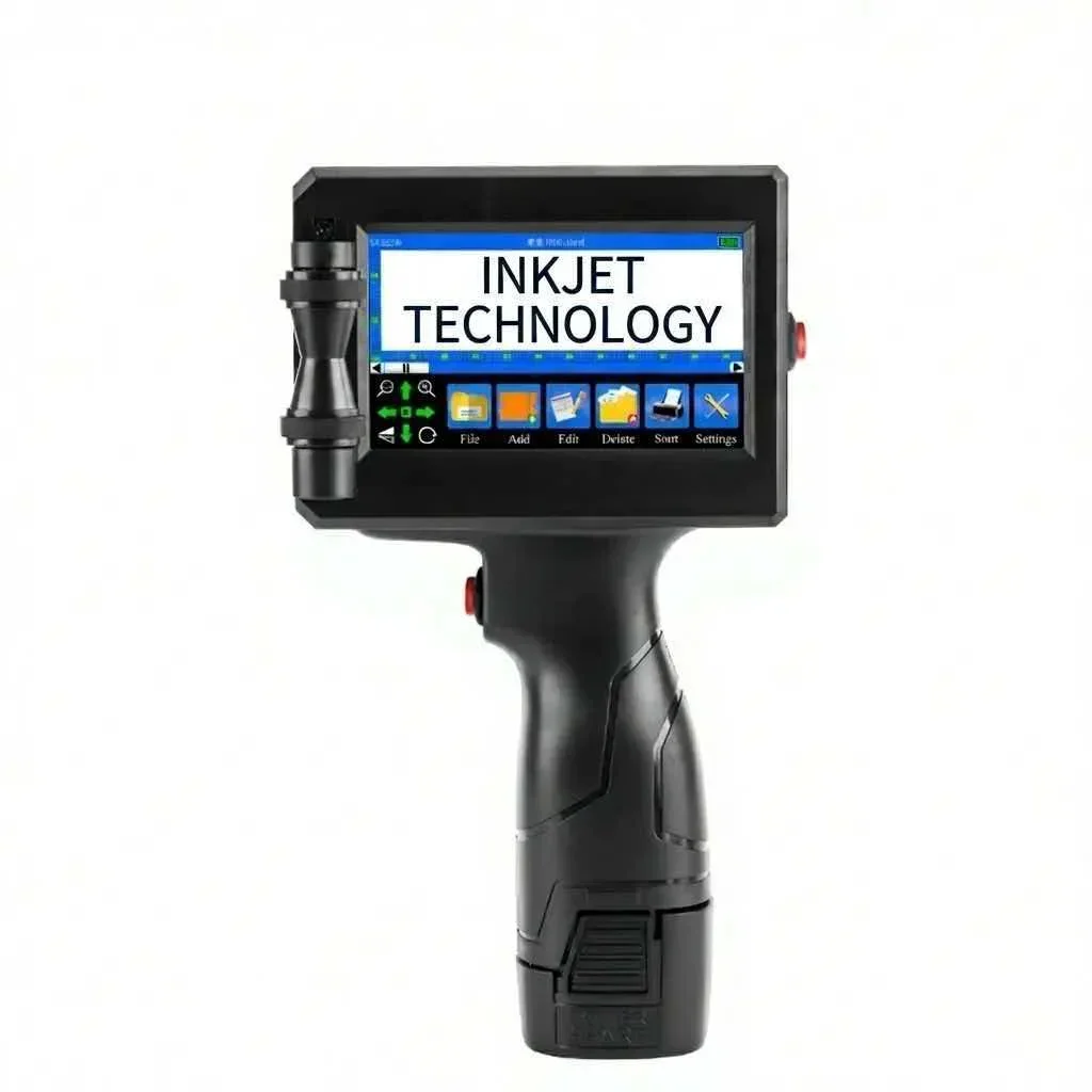 Portable Handheld Date Coding Machine Manual Laser Marking Device for Production Line Packaging Price Labeling And QR Code Digit