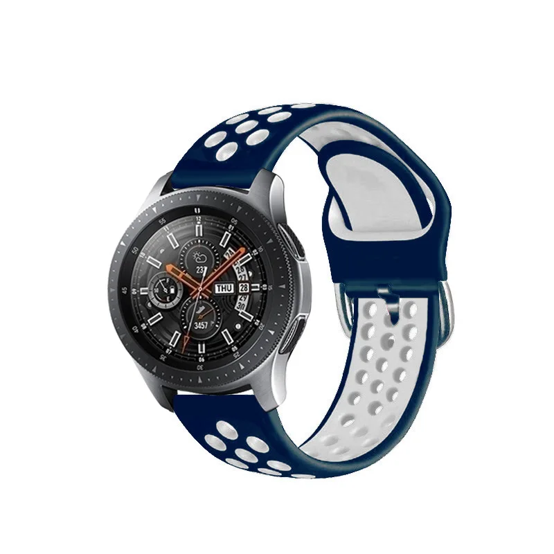 22mm Silicone Band For TicWatch Pro 3 Ultra GPS Wrist Strap For TicWatch Pro 3 LTE/E2 S2/GTX Replacement Watchband Bracelet