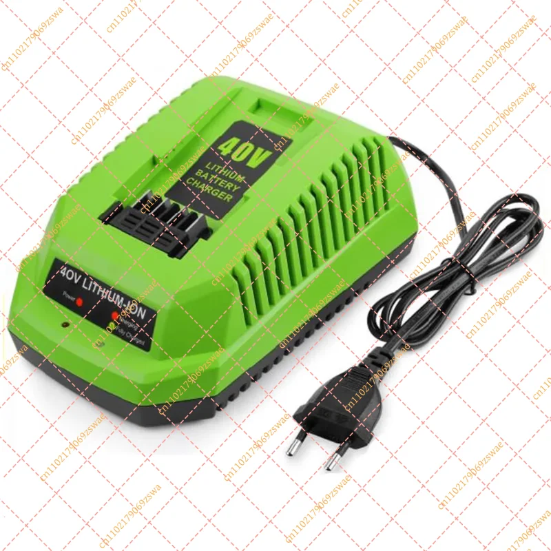 for Greenworks G-MAX 40V Li-Ion Battery Charger Replacement for 29482 29472 29652 EU Plug