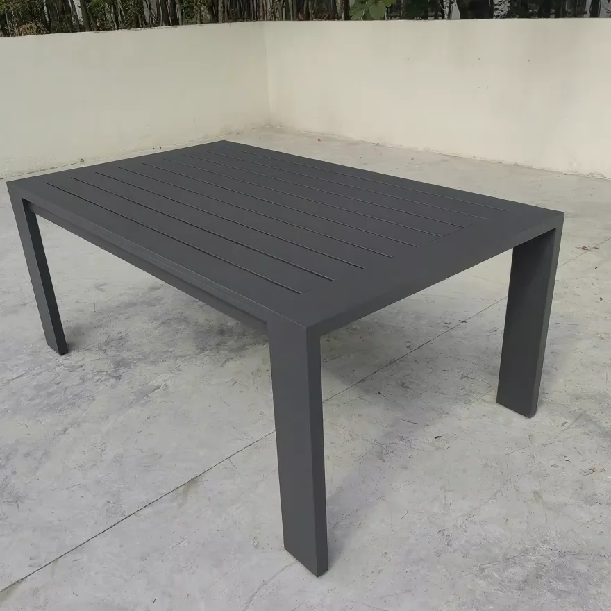 High End Factory Balcony Patio Aluminum Outdoor Garden Furniture Modular Sofa Outdoor Furniture Set