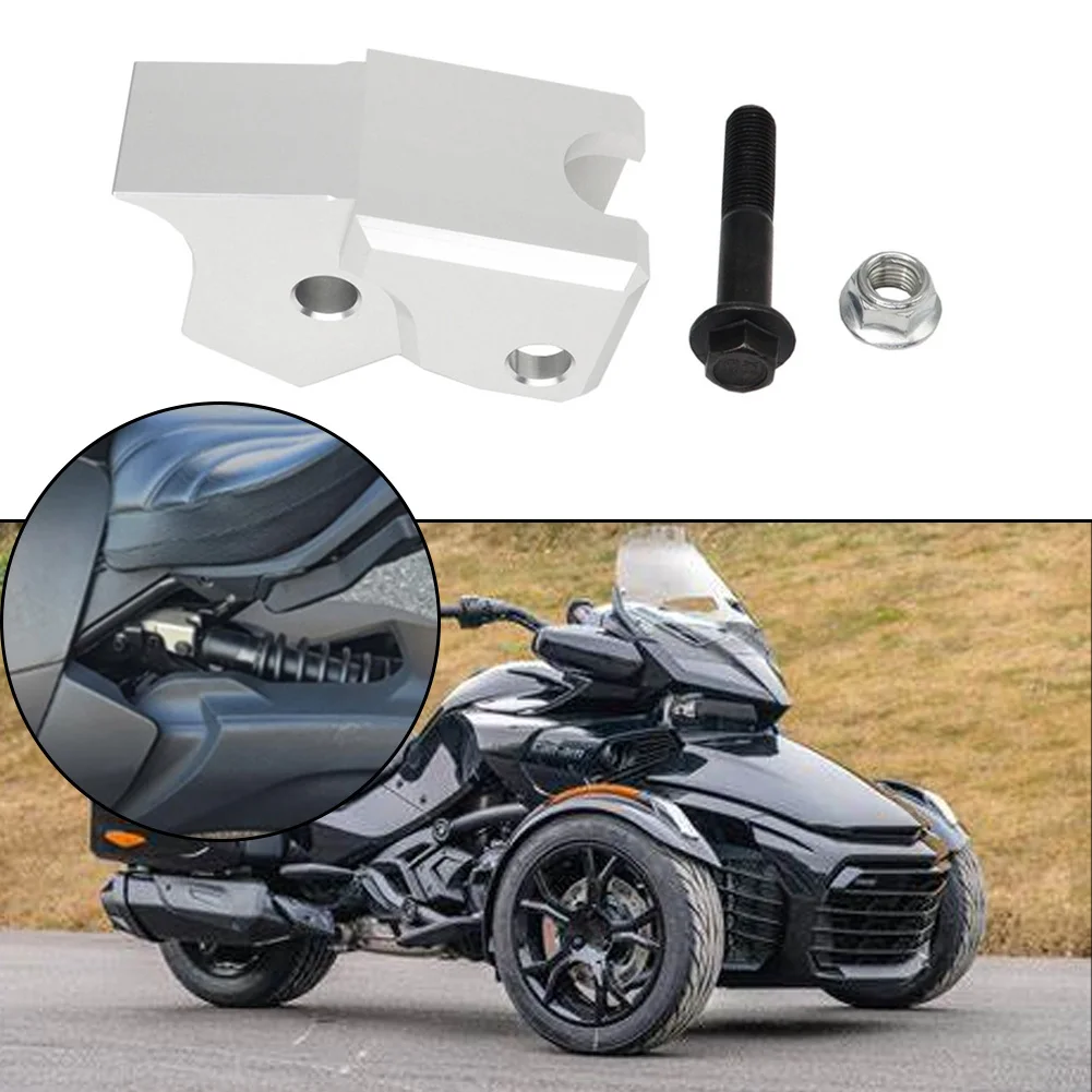 High Strength Aluminum Rear Shock Lift Kit for Can Am 600 900 Models Increase Rear Mudguard Distance by 3 Inches